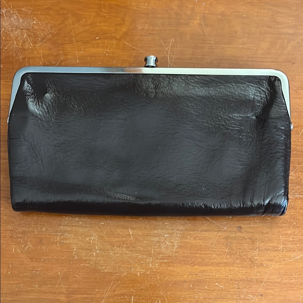 HOBO Chocolate Brown  Leather Clutch Wallet